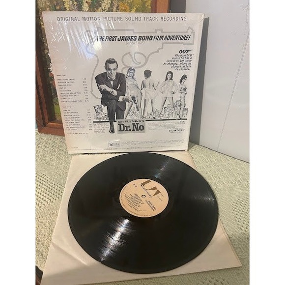 Dr No Original Motion Picture Sound Track Album Record Ian Fleming James Bond - Picture 3 of 3